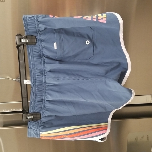 💕RIP CURL💕 Surf Revival 3" Boardshort ~ Swim Coverup Shorts Blue Large L NWT - Picture 9 of 16